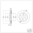 DFC GeoSPEC Coated Rotors - Plain
