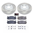 Power Stop 07-12 Lexus ES350 Front and Rear Semi-Coated Rotor Kit