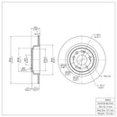 DFC GeoSPEC Coated Rotors - Plain