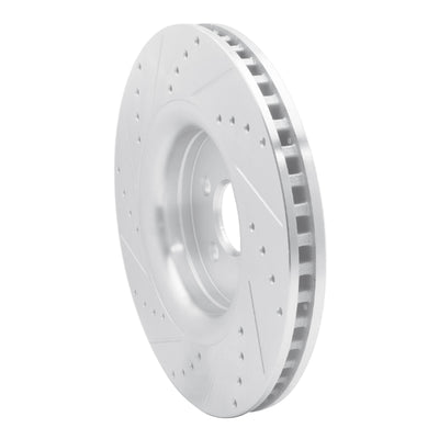 R1 15-21 Ford FusIon Front Drilled & Slotted Silver Brake Rotor Set