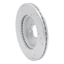 R1 15-20 Honda Fit (Mexico) Front Right Drilled & Slotted Silver Brake Rotor