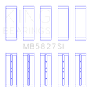 King Engine Bearings Toyota 1TR-FE/ 2TR-FE Main Bearing Set