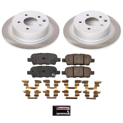 Power Stop 07-10 Nissan Altima Front and Rear Semi-Coated Rotor Kit