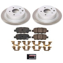 Power Stop 07-10 Nissan Altima Front and Rear Semi-Coated Rotor Kit