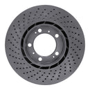 DFC 98-12 Porsche 911 Right Front Drilled GeoSPEC Coated Rotor