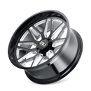 Cali Off-Road 9115 Invader 26x14 / 8x165.1 BP / -76mm Offset / 125.2mm Hub Gloss Black Milled Wheel