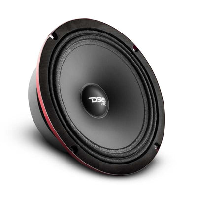 DS18 8in 250 Watts RMS 2 ohm Mid-Range Loudspeaker Shallow