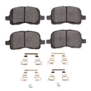 DFC 98-02 Chevrolet Prizm Front 4000 HybriDynamic Brake Pads and Hardware Kit