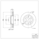 DFC GeoSPEC Coated Rotors - Plain