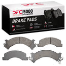DFC 88-97 Chevrolet W3500 Gas Engine Front 5000 Advanced Semi Metallic Brake Pads