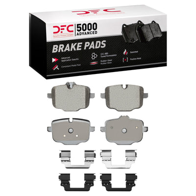 DFC 16-21 BMW X3 Rear 5000 Advanced Low Metallic Brake Pads and Hardware Kit