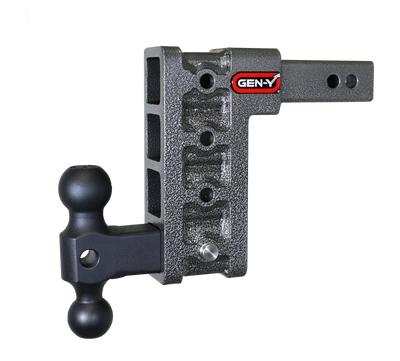 Gen-Y Mega Duty 2in Shank 7.5in Drop 1.5K TW 10K Hitch w/GH-031 Dual-Ball
