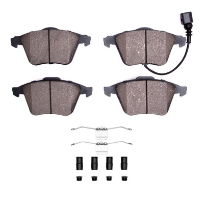 DFC 06-11 Volkswagen Passat (USA/Canada) Front 5000 Advanced Low Metallic Brake Pads & Hardware Kit
