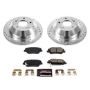 Power Stop 13-18 Hyundai Santa Fe Sport Front & Rear Z23 Evolution Sport Brake Kit