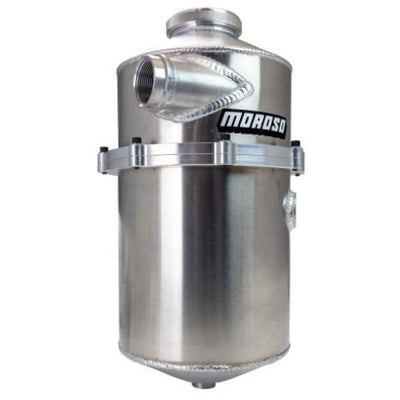 Moroso Pro-Mod 2 Pc 60/40 Split 16.5in Tall 8in Dia 7.5qt Dry Sump Tank
