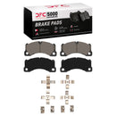 DFC 09-24 Bentley Flying Spur Front 5000 Advanced Low Metallic Brake Pads and Hardware Kit