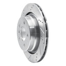 R1 95-02 BMW M3 Front & Rear Drilled & Slotted Silver Brake Rotor Set