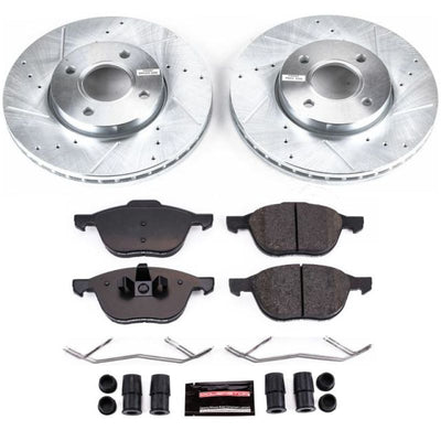 Power Stop 05-07 Ford Focus Front & Rear Z23 Evolution Sport Brake Kit