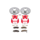 Power Stop 95-98 Honda Odyssey Front & Rear Z26 Street Warrior Brake Kit w/Calipers