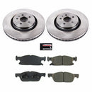 Power Stop 2021 Ford Edge Front and Rear Autospecialty Kit w/Cals