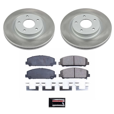 Power Stop 08-10 Infiniti QX56 Front and Rear Semi-Coated Rotor Kit