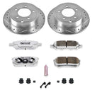 Power Stop 08-17 Mitsubishi Lancer Front & Rear Z26 Street Warrior Brake Kit