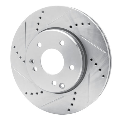 R1 96-15 Mercedes-Benz E300 Front & Rear Drilled & Slotted Silver Brake Rotor Set