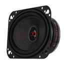 DS18 4x6in 60 Watts RMS 3 ohm 2-Way Coaxial Speakers And Component System w/ Fiberglass Cone