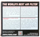 K&N Filter Universal Clamp-On Filter 2in Flange / 2-23/32in Base / 3in x 2in Top / 2-3/4in Height