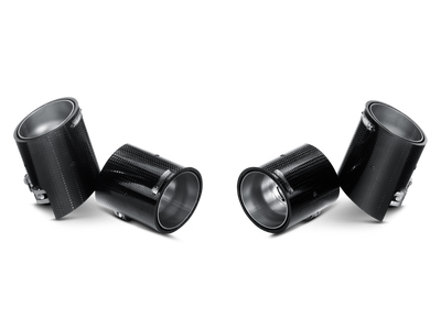 Akrapovic 11-12 BMW 1 Series M Coupe (E82) Slip-On Line (Titanium) w/ Carbon Tips
