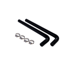 Fleece Performance 99-02 Dodge 2500/3500 Cummins 5.9L Heater Feed and Return Hose Kit