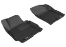 3D MAXpider 2011-2013 Hyundai Elantra Kagu 1st & 2nd Row Floormats - Black