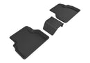 3D MAXpider 2015-2018 Audi Q3 Kagu 1st & 2nd Row Floormats - Black