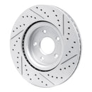 R1 14-19 Nissan X-Trail (Mexico Front Left Drilled & Slotted Geo-Carbon Rotor
