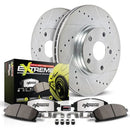 Power Stop 2020 Toyota 86 Front & Rear Z26 Street Warrior Brake Kit w/Calipers