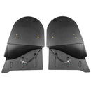 DS18 2007-18 Jeep JK/JKU Subwoofer Enclosure Fits 2x 12in Subwoofers Wheel Well Sealed Left & Right