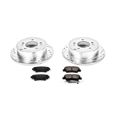 Power Stop 08-10 Hyundai Sonata Front & Rear Z23 Evolution Sport Brake Kit