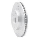 R1 98-05 Chevrolet S10 Front & Rear Drilled & Slotted Silver Brake Rotor Set