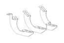Go Rhino 24-25 Toyota Tacoma Double Cab RB20 Running Boards + Brackets + Drop Down Step