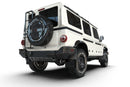 Rally Armor 23-25 Ineos Grenadier Black Mud Flap - Metallic Black Logo