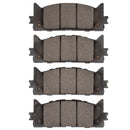 DFC 07-18 Toyota Camry Hybrid Front 4000 Hybridynamic Brake Pads