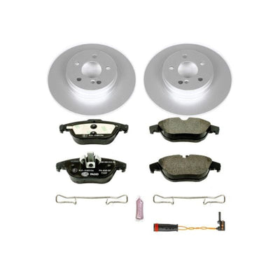 Power Stop 12-15 Mercedes-Benz C250 Front & Rear Euro-Stop Brake Kit