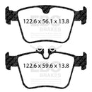 EBC S4 Kits Redstuff Pads and USR Rotors