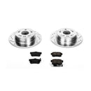Power Stop 02-04 Honda CR-V Front & Rear Z23 Evolution Sport Brake Kit
