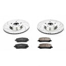 Power Stop 04-07 Toyota Highlander Front & Rear Z23 Evolution Sport Brake Kit w/Calipers