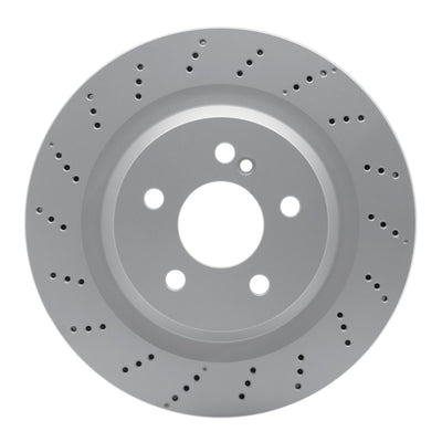 DFC 10-14 Mercedes-Benz CL550 Rear Drilled GeoSPEC Coated Rotor