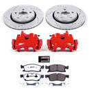 Power Stop 11-16 Jeep Gr& Cherokee Front Z36 Truck & Tow Kit w/Cals