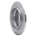 R1 99-09 Volvo S60 Rear Left Drilled & Slotted Silver Brake Rotor