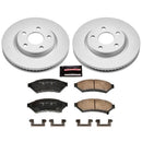 Power Stop 05-09 Buick Allure Front & Rear Z17 Evolution Geomet Coated Brake Kit