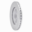 R1 90-93 Asuna SUNFIRE Front Right Drilled & Slotted Silver Brake Rotor